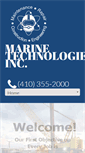 Mobile Screenshot of marinetechnologiesinc.com